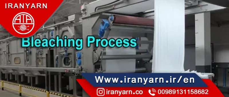 The bleaching process in the textile