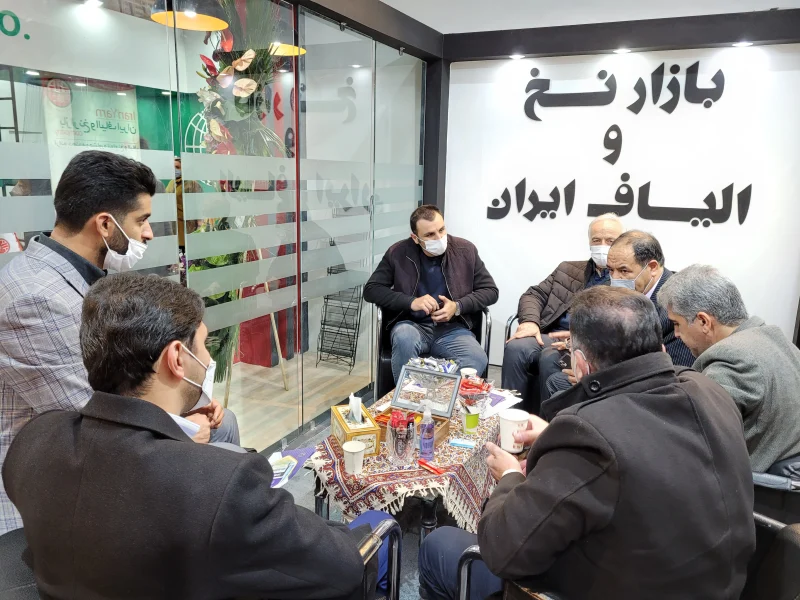 بازار نخ و الیاف ایران